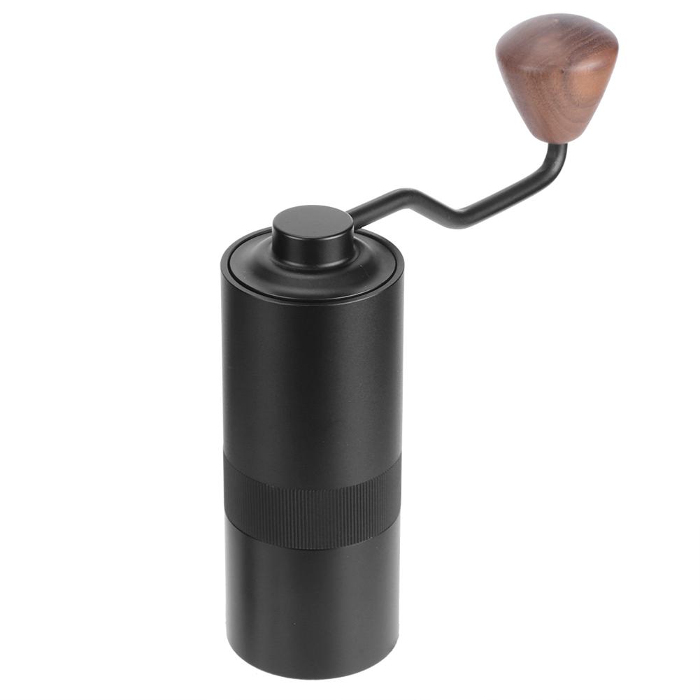 Мини-ручная кофемолка из нержавеющей стали, кофемолка, кофемолка, кухонная утварь, черный цвет