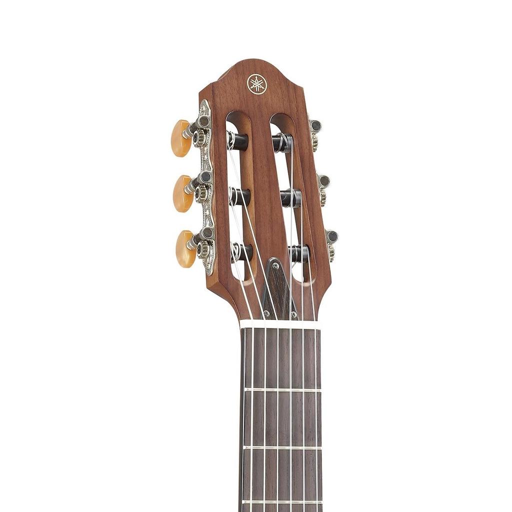 YAMAHA Характеристики нейлоновых струн для бесшумной гитары Crimson Red Burst SLG200N CRB