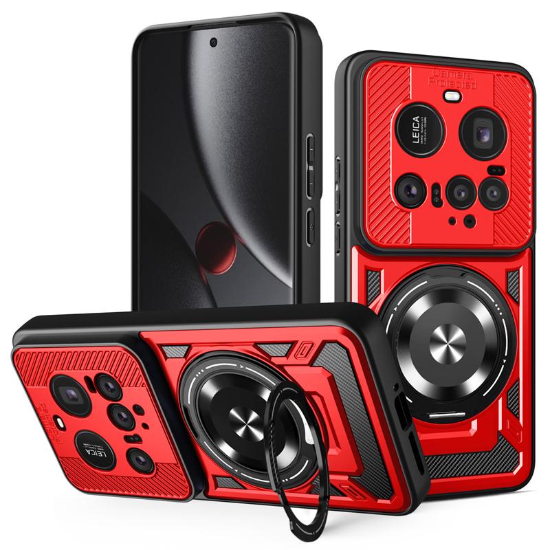 Сверхпрочный бронированный чехол для Xiaomi 15 Ultra Mi 14 Ultra Защитная крышка Подставка-кольцо Держатель Ударопрочный Fundas Coque Capa