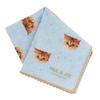 Paul Joe Gauze Handkerchief with Nunet and Flowers PAUL JOE ACCESSORIES & (Blue) [100% Cotton] Women's Handkerchief, 42cm, & 000286-0002-02