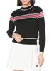 Coq Sportif Sweater Sporty Hand Washable ECO Golf QGWUJL20 BK00 S [Le Golf] [BARBIE Collaboration] Women's (Black)