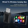 2 в 1 беспроводной Carplay и беспроводной адаптер Android Auto Mini Car Ai Box BT 5.0 проводной для беспроводного Carplay Android Auto адаптер