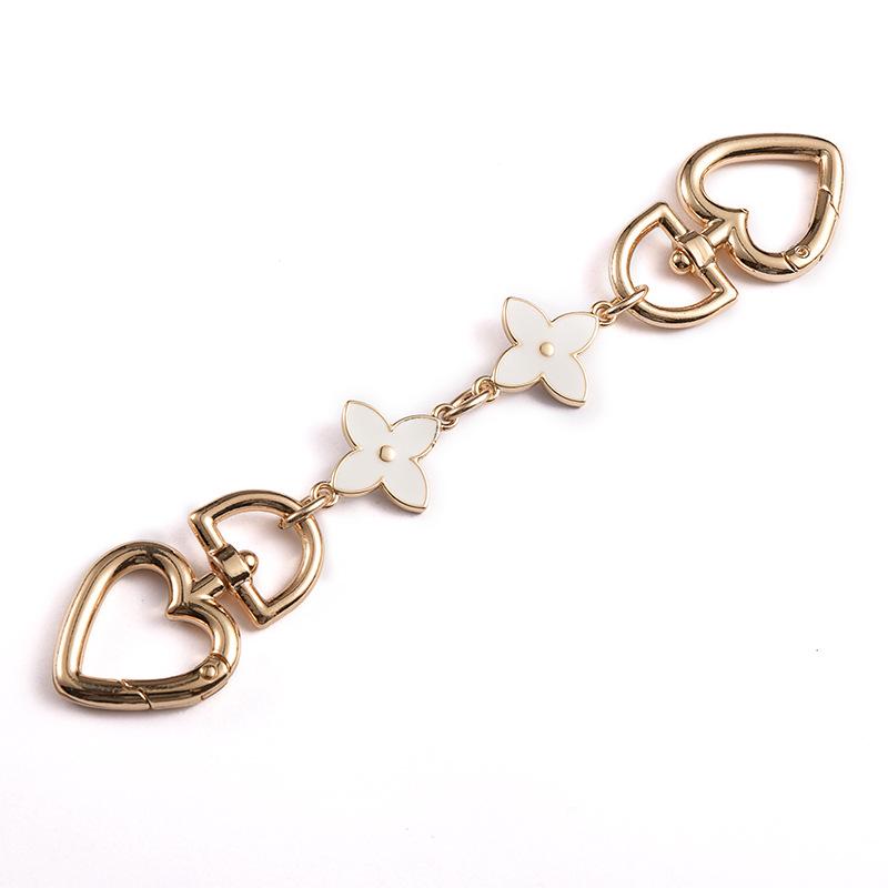 SP-81 Four-Leaf Clover Pendant for Bag Strap Modification & DIY Luggage Accessories