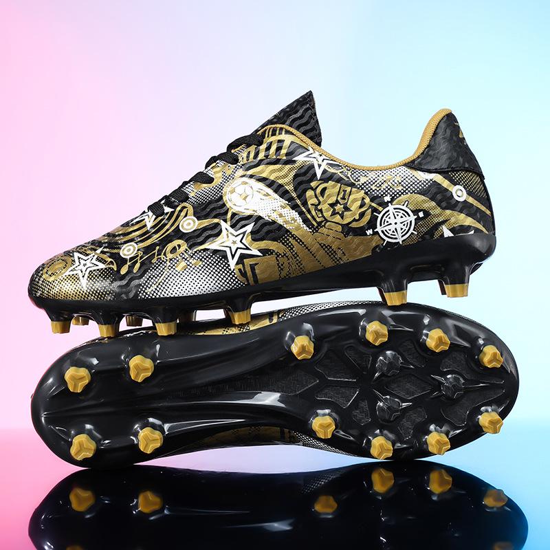 Детские профессиональные футбольные бутсы с длинными шипами для мальчиков и девочек - Средние и большие размеры