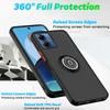 Матовый защитный чехол для Motorola Moto G14 G04 G04S G24 G54 G84 G53 G23 G13 G52 G42 E14 чехол-кольцо магнитный держатель подставка бизнес полная защита