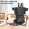 Pencil Holder Desktop Organizer Large Capacity Creative Shape Multipurpose Funny Makeup Brush Holder Mobile Phone Stand