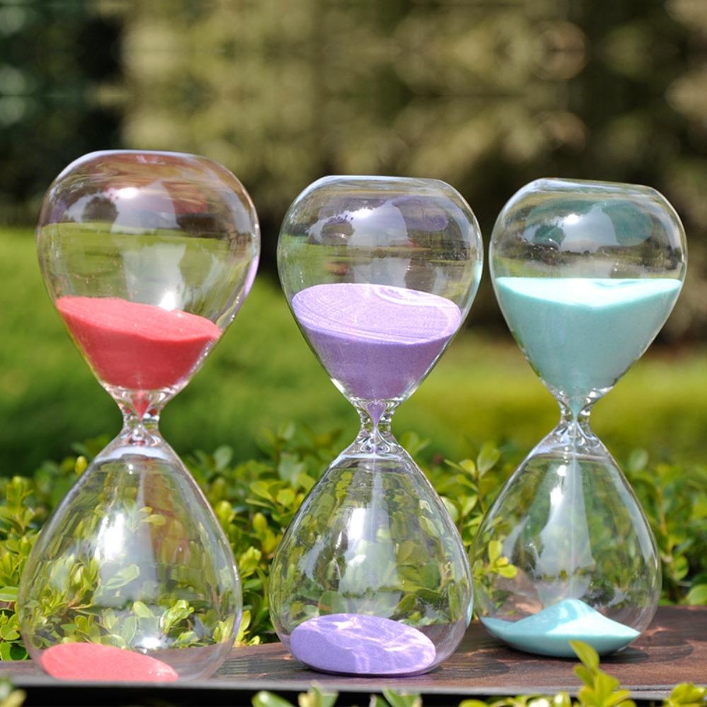 High Borosilicate Glass Hour Glass Nordic Sand Timer Hourglass Timer  Valentine's Day Gift