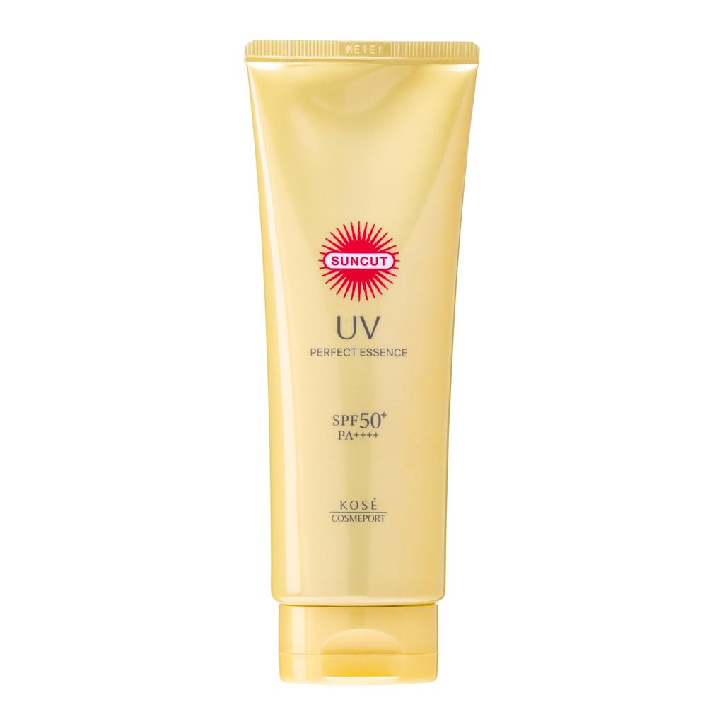 Suncut KOSE Perfect UV Essence 120 г Солнцезащитный крем большого объема с бонусом SPF50+ PA++++