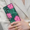 Butterflies Hibiscus Flowers Cell Phone Case for Samsung Galaxy S26 Ultra S25 S24 S23 S22 S21 S20 Note10 Cover