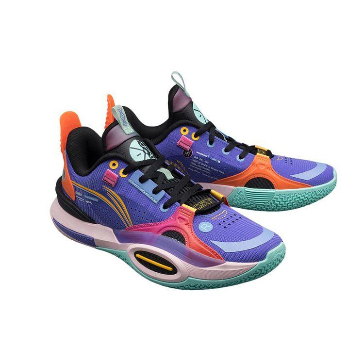 Li-Ning Wade All City 10 Variable Men Sneakers Purple Neon-Bluish-Violet ABAS009-8