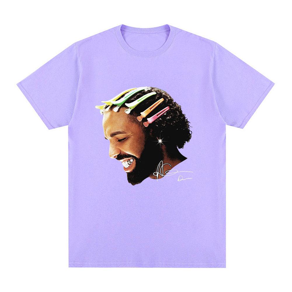 Rapper Drake for All The Dogs Graphic T-ShirtUnisex Hip Hop Fashion T Shirts Cotton Casual Tee Shirt Oversized Streetwear