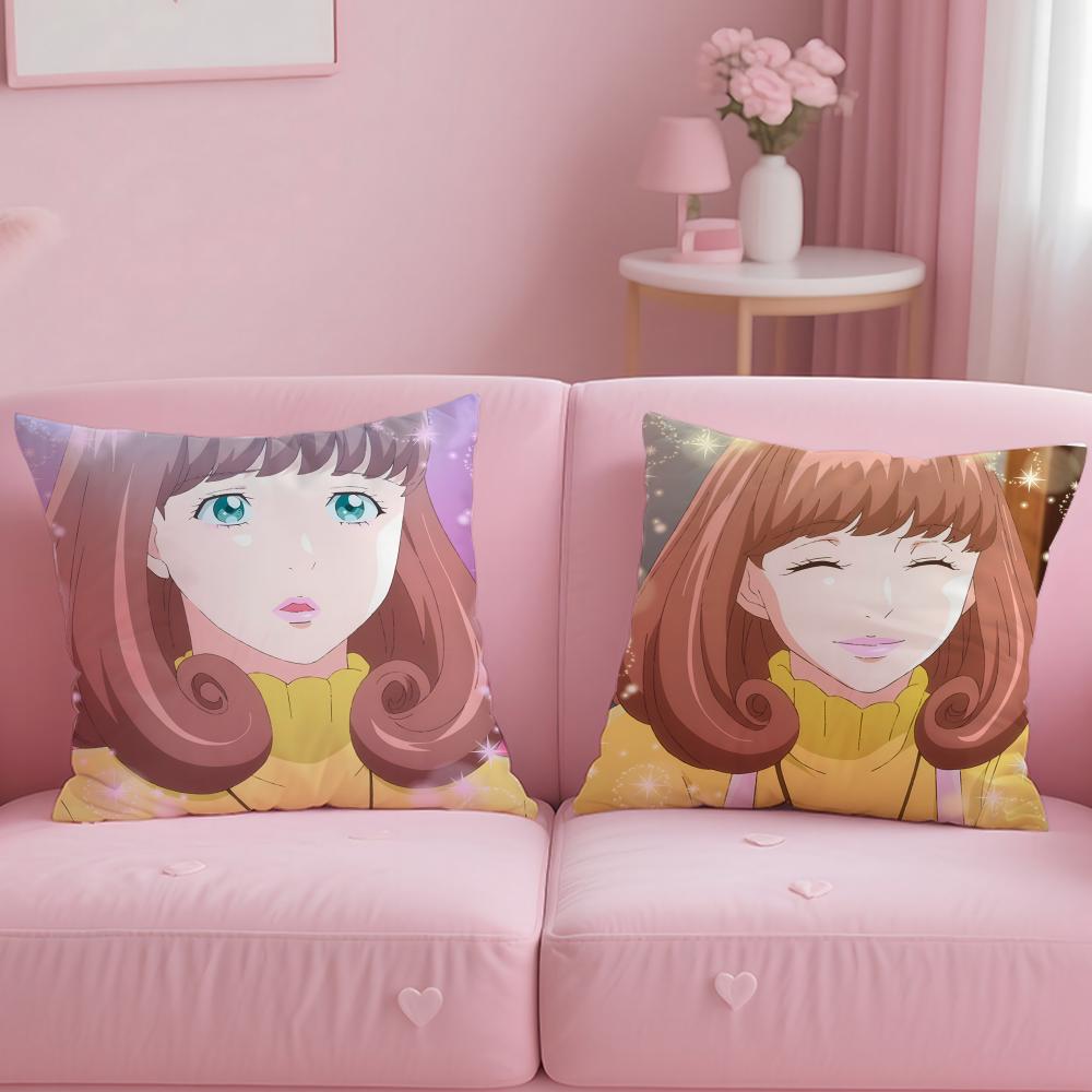 anime Astro Note Cushion Cover Soft EasyWash Pillow Case Versatile for Couch Bed Travel and Office