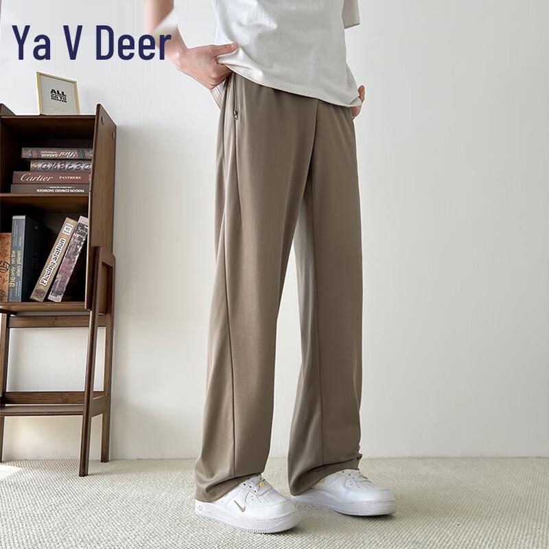 Yalu Men's 2025 S/S Loose Straight Casual Pants YKHDF650