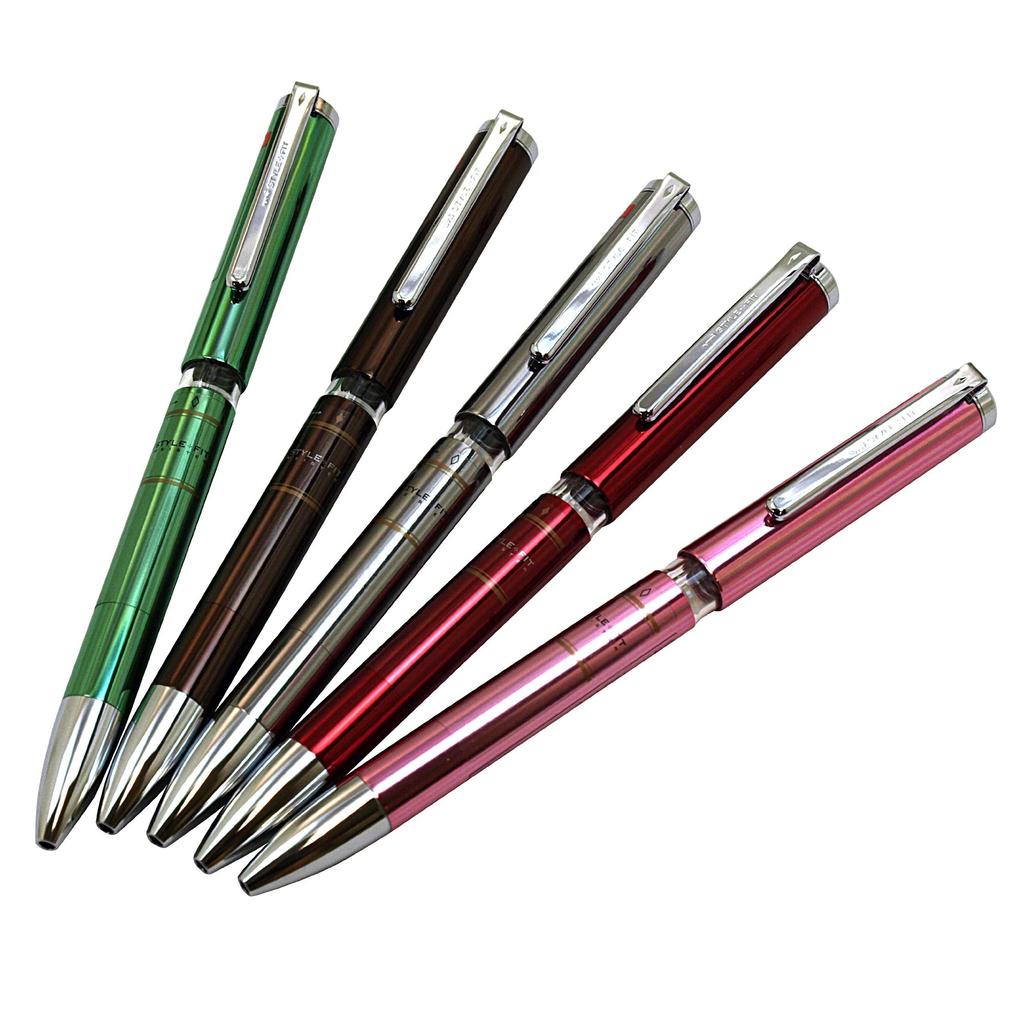 Mitsubishi Pencil Стильный держатель Meister 3 Color Gunmetal UE3H-1008