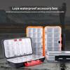 Рыболовный ящик, водонепроницаемый, компактный, герметичный, портативный, простой, для хранения крючков, принадлежности для рыбалки