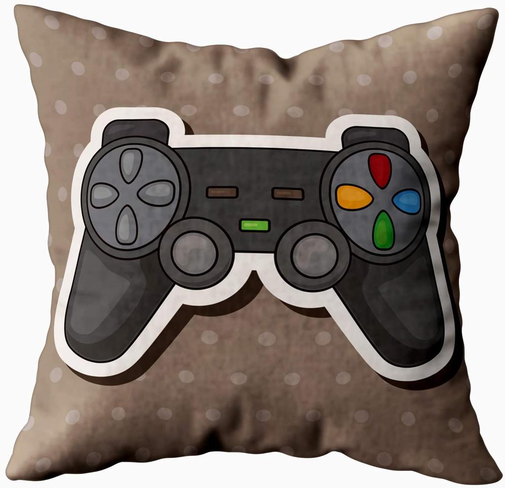 RZN Gamer игровой контроллер джойстик чехол для подушки с джойстиком красный плед наволочки 45x45 см для домашних диванов