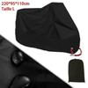 Motorcycle-scooter Cover - HK28287 - Size L - Waterproof - 220x95x110cm - Black