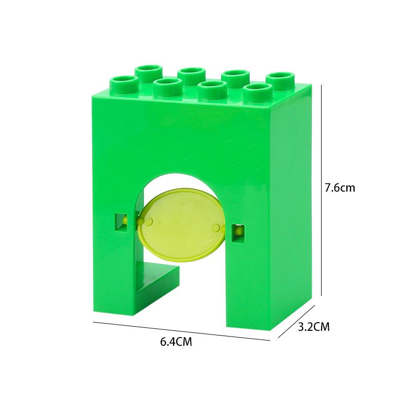 Игровой набор «Лецяо Тяньгун: Жираф и крокодил, горка и пианино»