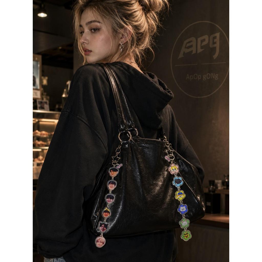 ApopGong × Акриловый брелок с лицом участника ENHYPEN