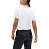 Coach Женская футболка с коротким рукавом, круглым вырезом и повседневным принтом логотипа SS24, белая CT626-WHT