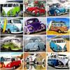 5D DIY Diamond Embroidery Bus Diamond Painting Cross Stitch Crafts Diamond Mosaic Kit Full Square Round Rhinestone Home Decor