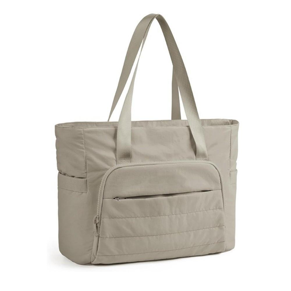 Lightweight Yoga Tote Bag Large Capacity Women's Handbags Simple Cloth Shoulder Bag Work