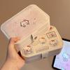 Hello Kitty Jewelry Organizer With Soft Pu Material For Gift Storage And Travel Use