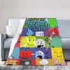Cartoon Wool Blankets Bfdi Funny Throw Blankets for Home 200x150cm Bedspread