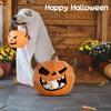 Halloween Centerpiece Decoration Farmhouse Halloween Decor Spooky Halloween Pumpkin Statue for Indoor Dining