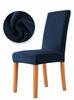 Cover Velvet Chair, Navy Blue Velvet, Thick