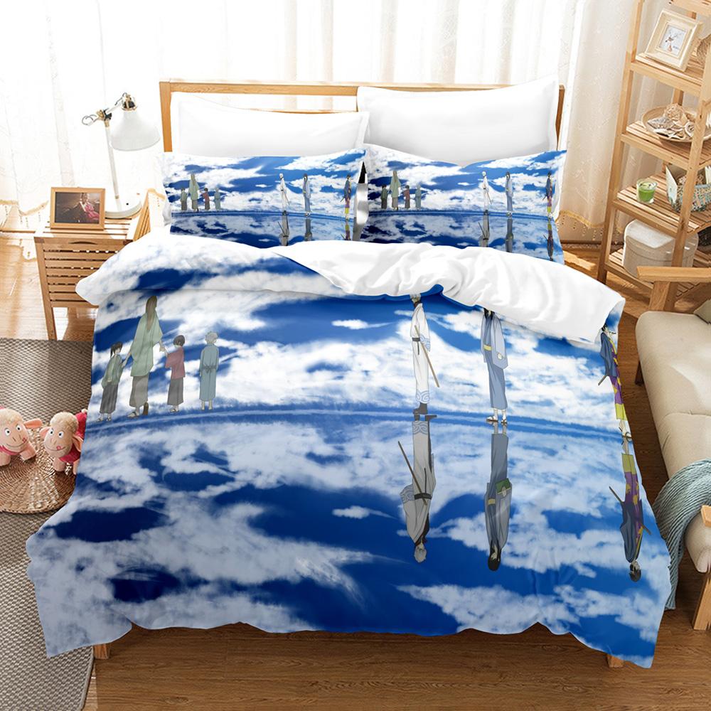 3D Anime Bedding Set For Adults And Children, Single,Twin, Full,Queen, King Size Bed Set,Duvet Cover,3D, Bedroom Bed Linens