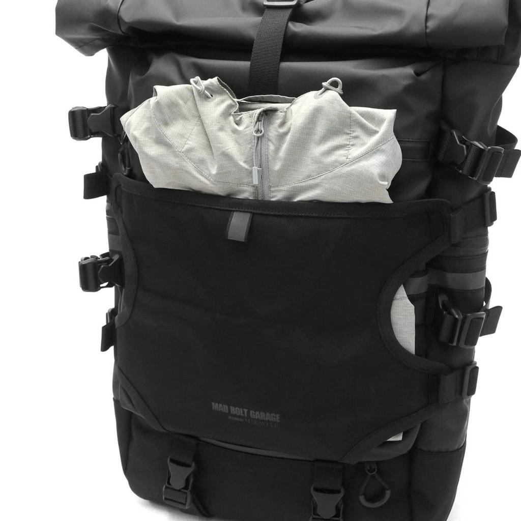 [Макиавеллистский] Рюкзак ROLL TOP DAYPACK ЧЕРНЫЙ (019)