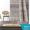 Elegant Moroccan-Nordic Carpet for Living Room, Sofa, Coffee Table, and Bedroom
