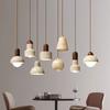 Японский подвесной светильник Ваби-Саби из известняка, натуральный желтый мрамор, подвесной светильник для ресторана, осветительный прибор для декора комнаты
