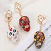 With Buckle Skull Keychains Goth Style Skull Key Chain Pedant Skeleton Keyring  Halloween Gifts
