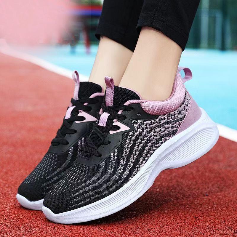 Running Shoes Skipping Rope Sports Shoes Women's Soft-soled High-elastic Mesh Casual Versatile Lightweight Running Shoes