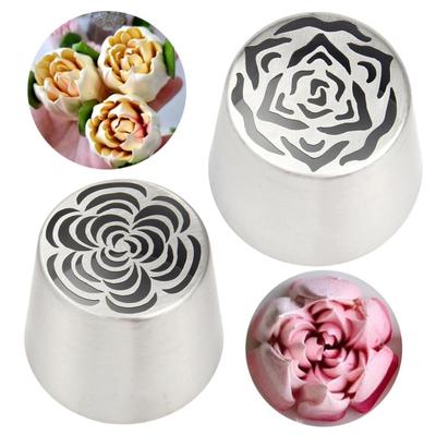 Русские насадки для кондитерских изделий Советы по глазированию цветов Насадки для глазури в виде роз и тюльпанов Товары для украшения тортов для начинающих и пекарей
