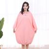 Women's Winter Wearable Hooded Bathrobe - Princess Style, Long-Sleeved, Thick Absorbent Coral Fleece Bath Skirt