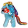 My Little Pony Ty Beanie Babies 17см Плюшевая игрушка Синий Маскот Плюш Мой Маленький Пони MLP Товары Персонаж Подарок Beanie Babies (Рэйнбоу Дэш)