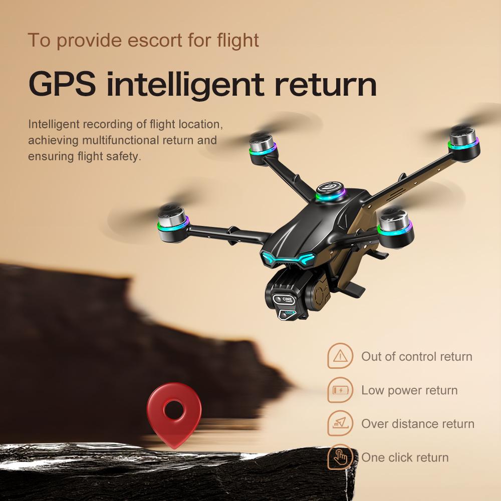 2025 New GT6 8K Professional Drone 5G Optical Flow GPS WIFI FPV  HD Aerial Photography Obstacle Avoidance Six-axis Drone Toy Children's Gift