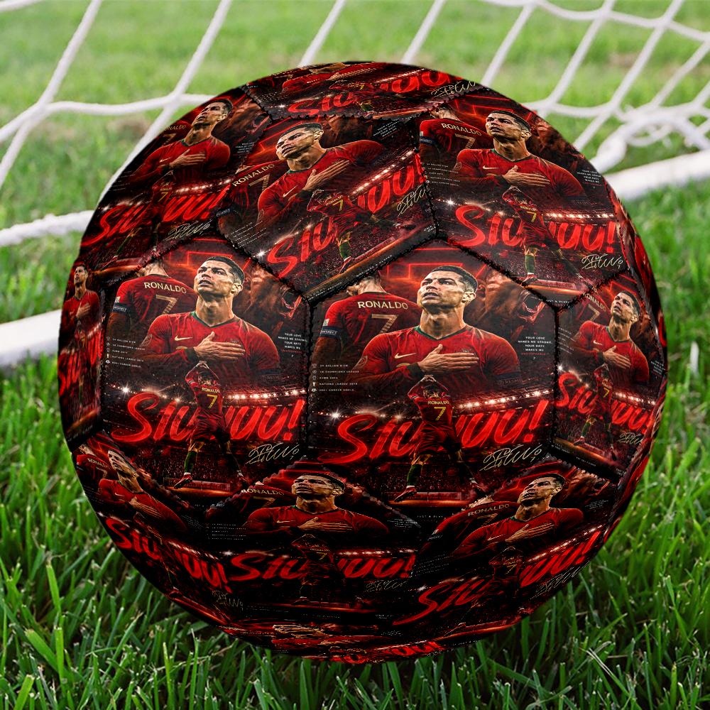 Man United Soccer Action Size 5 Soccer Balls, Anti-Slip, Protective Football, Outdoor Sport, a Unique Gift Suitable for him/her, Birthdays