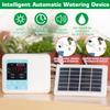 850ML/min Intelligent Garden Automatic Watering Device Solar Energy Charging Potted Plant Drip Irrigation Timer System Double Pump 4.2V-4.6V 3.7V 3W
