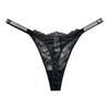 Сексуальные кружевные стринги со стразами: Бесшовные, на тонких бретельках, Прозрачные трусики