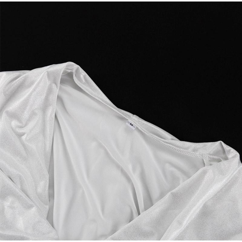 Белое атласное вечернее платье, формальное, длиной до пола, с V-образным вырезом, скользящим шлейфом, складками, длинными рукавами, складками, платья для особых случаев