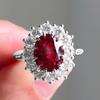 New Jewelry Ruby Ring Simple Women's Diamond Jewelry Wedding Ring