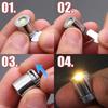10Pcs Small Mini LED Light Electronic Toys Accessories  Party New Year Holiday Decoration