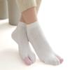 New Two-toed Socks Spring and Summer Thin Short Tube Solid Color Sweat-absorbing and Breathable Split-toe Socks Flip-flop Split-toe Socks