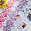 Embroidery White Double Butterfly Beads Barcode Clothing Doll Jewelry Diy Accessories Lace