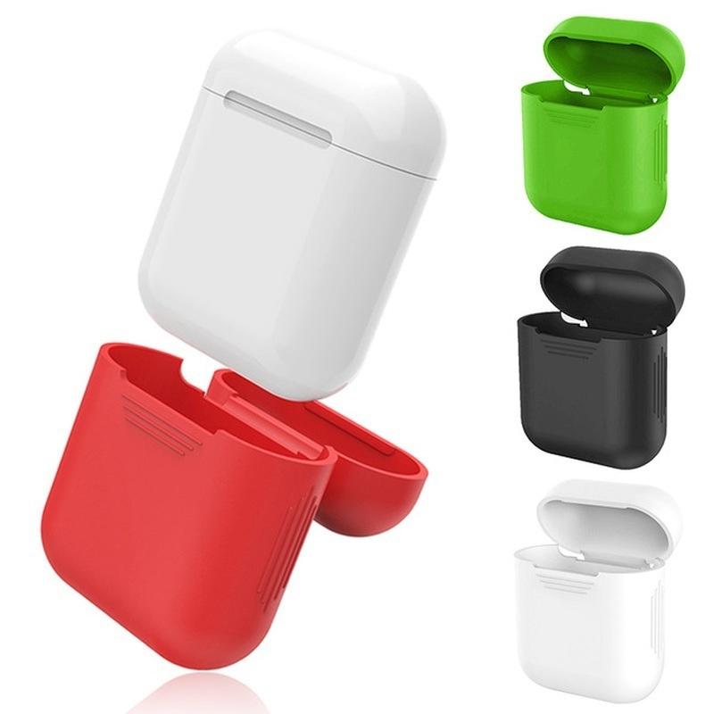 Силиконовый противоударный защитный чехол для Apple AirPods, чехол-крышка, аксессуары для беспроводных наушников, LS