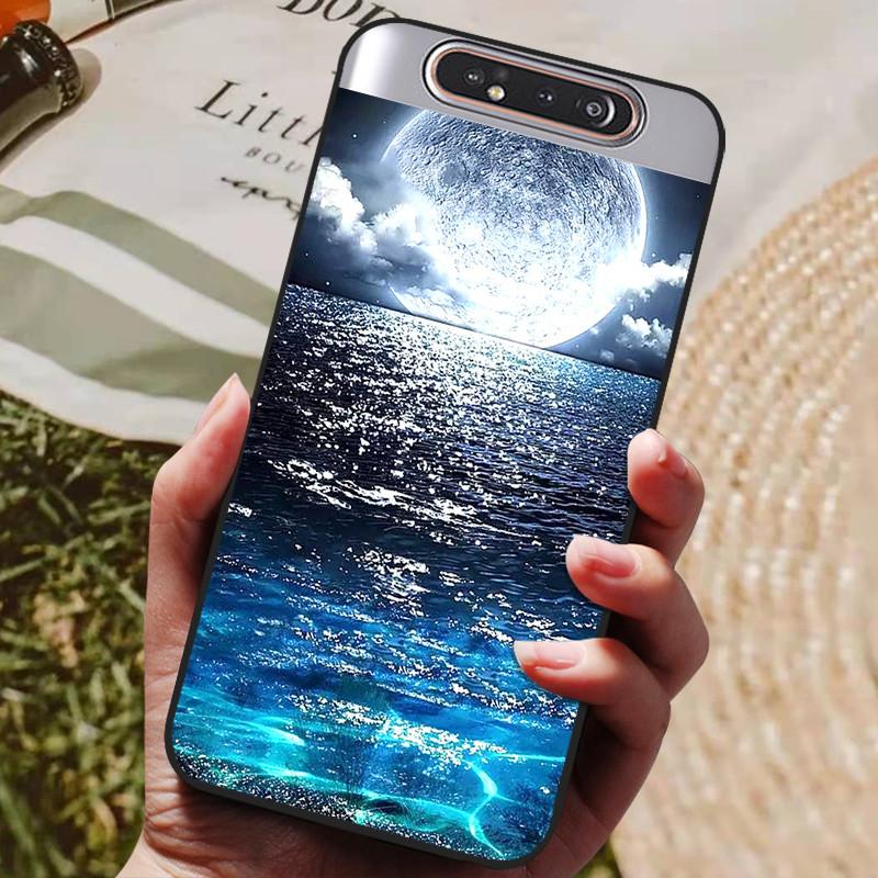 Чехол для Samsung A80 Силиконовая задняя крышка Чехол для телефона Для Samsung Galaxy A80 Чехлы для Galaxy A 80 A805F A805 Мягкий бампер Funda